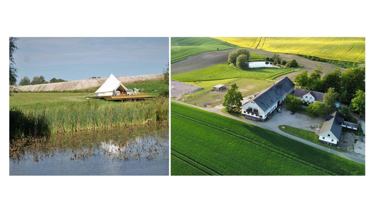 Апартаменты Glamping Och Gardslagenhet Mellan Himmel Och Hav Skivarp Экстерьер фото